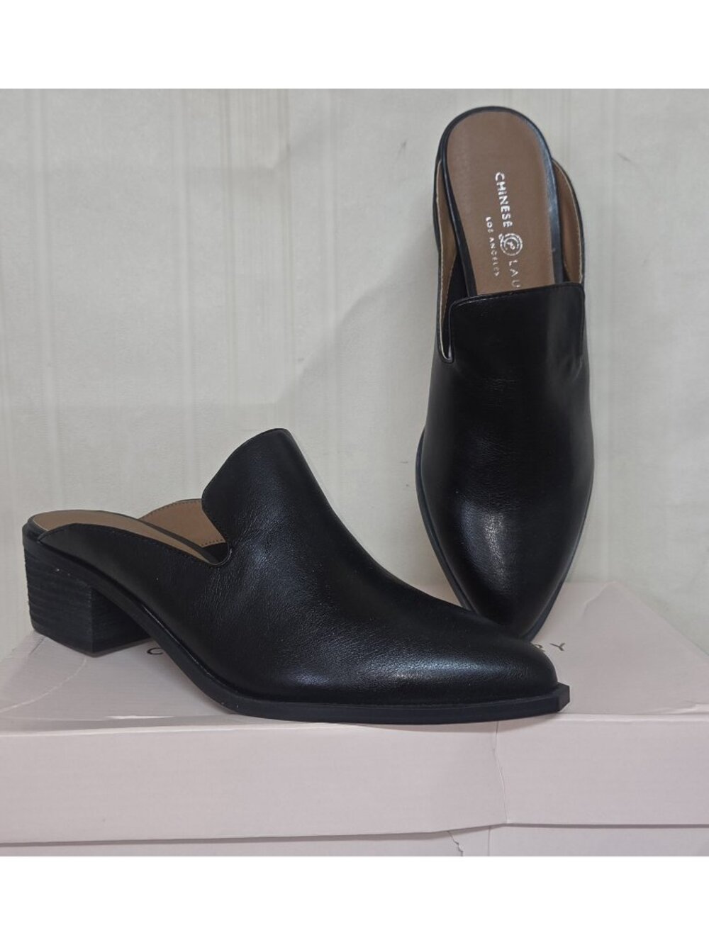 Chinese Laundry MARNIE Black Loafer Mule Women’s Size US 9.5 NEW